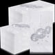 thumbnail image 1 of 100 Servilletas de Cóctel con Lámina de Plata para Fiesta Disco Servilletas de Toalla Papel Desechable de 70s 80s 90s de 2 Capas para Boda Cumpleaños Graduación 4 x 8 Pulgadas (Fondo Blanco), 1 of 4