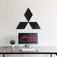 thumbnail image 5 of LaModaHome Mitsubishi Metal Car Emblem, 5 of 5