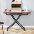 thumbnail image 6 of TesNus Modern Minimalist Multifunctional Lift Table with 0.8 inch Thick MDF Desktop, can be Used as a Dressing/Coffee/Dining Table, 6 of 8