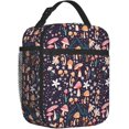 thumbnail image 2 of Mushroom Lunch Box Insulated Lunch Bag for Women Reusable Leakproof Cooler Portable Tote Lunchbox for Work Office Travel Picnic, 2 of 6