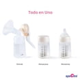 thumbnail image 4 of Extractor de Leche Manual de Cuello Ancho Spectra, Sacaleches Manual Portátil y Eficiente, para Lactancia y Maternidad en Casa o de Viaje, Libre de BPA, Copa 24 mm, 4 of 7