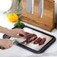 thumbnail image 3 of Bandeja de descongelación para descongelación, tabla de corte de alfombrilla de descongelación de conducción térmica portátil rápida de Metal montada BLESIY Bandeja de descongelación de cocina, 3 of 8
