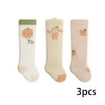 thumbnail image 2 of LYMAYTER 3 Pair ‌Baby Girls Boys Animal Knee High Socks Warm Cotton for Toddlers Infants Winter Style 0-3Y, 2 of 8