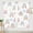 02pink Blue, variant on Baby Girls Pink Boho Rainbow Curtains 42Wx63H Inch Rod Pocket Cute Cartoon Colorful Cloud Stars for Kids Children Nursery Bedroom Decor Lovely Bohemian Playroom Window Drapes Fabric 2 Panel