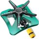 thumbnail image 1 of Rociador de césped, rociador 5 en 1, rociador de jardín, rociador de agua giratorio automático de 360 grados, rotación para áreas grandes, perfecto para césped, plantas, flores, verduras JFHHH pequeña, 1 of 5