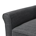 thumbnail image 3 of Serta Harmon Roll Arm Sectional Dark Gray, 3 of 13