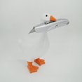 thumbnail image 6 of Magnetic Key Holder Magnetic Key Holder Ornament Hooks Untitled-Goose Goose-key Storage Rack 8*10*15cm White Cute Creative Figurines, 6 of 14