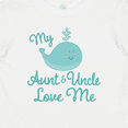 thumbnail image 4 of Inktastic My Aunt and Uncle Love Me Whale Boys or Girls Baby T-Shirt, 4 of 5