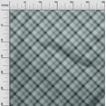 thumbnail image 3 of oneOone Cotton Cambric Dusty Blue Fabric Check Quilting Supplies Print Sewing Fabric By The Yard 42 Inch Wide, 3 of 4