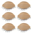 thumbnail image 4 of Extensión de pestañas para párpados, 3 pares de párpados de cabeza de maniquí con pestañas, diseño a prueba de futuro, 4 of 14