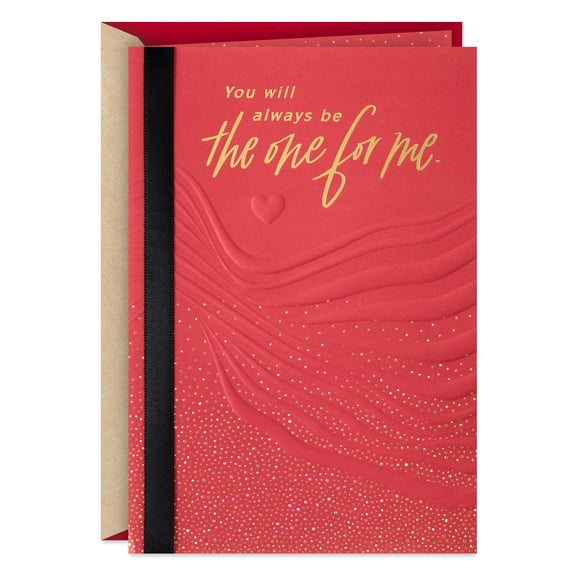 Hallmark Romantic Valentine's Day Card (You'll Always Be the One for Me)