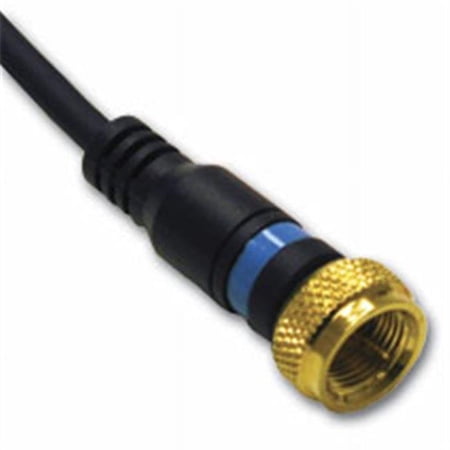 UPC: 0757120272281 | C2G 12ft Velocity F-type Mini Coax Cable (27228)