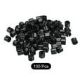thumbnail image 3 of Clothes Hanger Marker Colored Hanger Sizer Garment Markers Tag (Number 27, Black), Pack of 100, 3 of 5