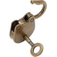 thumbnail image 5 of Set of 2 Vintage Antique Style Keyed Mini Padlock with Bronze Key (Bear), 5 of 5