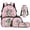 Boba Fish Camo, variant on Pzuqiu Cherry Blossom Axolotl Backpacks for Kids Backpack with Lunch Box Pencil Case Water Bottle Bag,4 Pcs Large Travel Back Pack Casual Daypack Backpacks for Kids 8-12