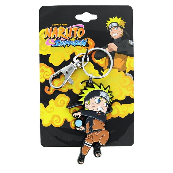 Naruto Shippuden Porte-Clés Pendentif Boule de Lancer Émail