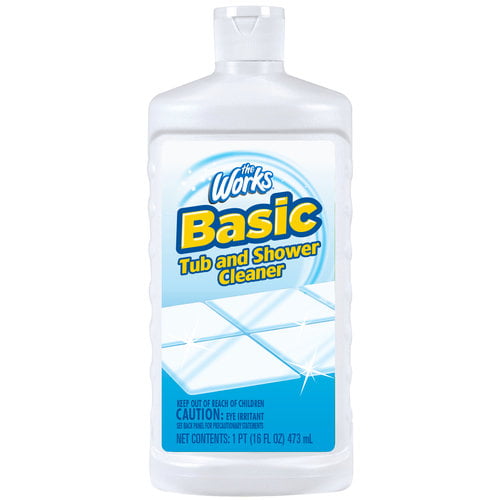 The Works Basic Tub and Shower Cleaner, 16 fl oz Walmart