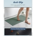 thumbnail image 2 of Ultra Thin Bathroom Rugs, Rubber Backed Bath Mats for Bathroom Non Slip, Absorbent Bathroom Mat for Floor, Shower, Sink, 2 of 7