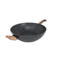 thumbnail image 2 of Westinghouse Wok Antiadherente de Mármol Negro Madera 32cm WCCW0085032MBB negro, 2 of 6