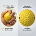 thumbnail image 4 of Textured Silicone Sensory Ball Set (6 Pack) – Durable Fidget Toys for Stress Relief & Focus – Tactile Anxiety Aid for Adults & Teens – Travel & Office Essentials, 4 of 7