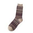 thumbnail image 2 of Chaussettes Décontractées pour Femmes Multicolores Style Rétro Ethnique à Motif, 2 of 3