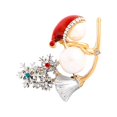 thumbnail image 3 of facefd Broche Épingles Chemise Accessoires pour Femmes Cadeau de Noël Col en Alliage Arbre de Mode, 3 of 8