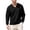 Black, variant on Men's V Neck Sweater Pullover Long Sleeve Cable Knit Textured Casual Loose Fit Solid Color Top with Ribbed Cuffs and Hem Soft Knit Fabric Spring Fall Winter Everyday Wear Basic Layer Black XXL