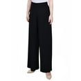 thumbnail image 2 of NY Collection Women's Missy Wide Leg Pull-on Pant, 2 of 4
