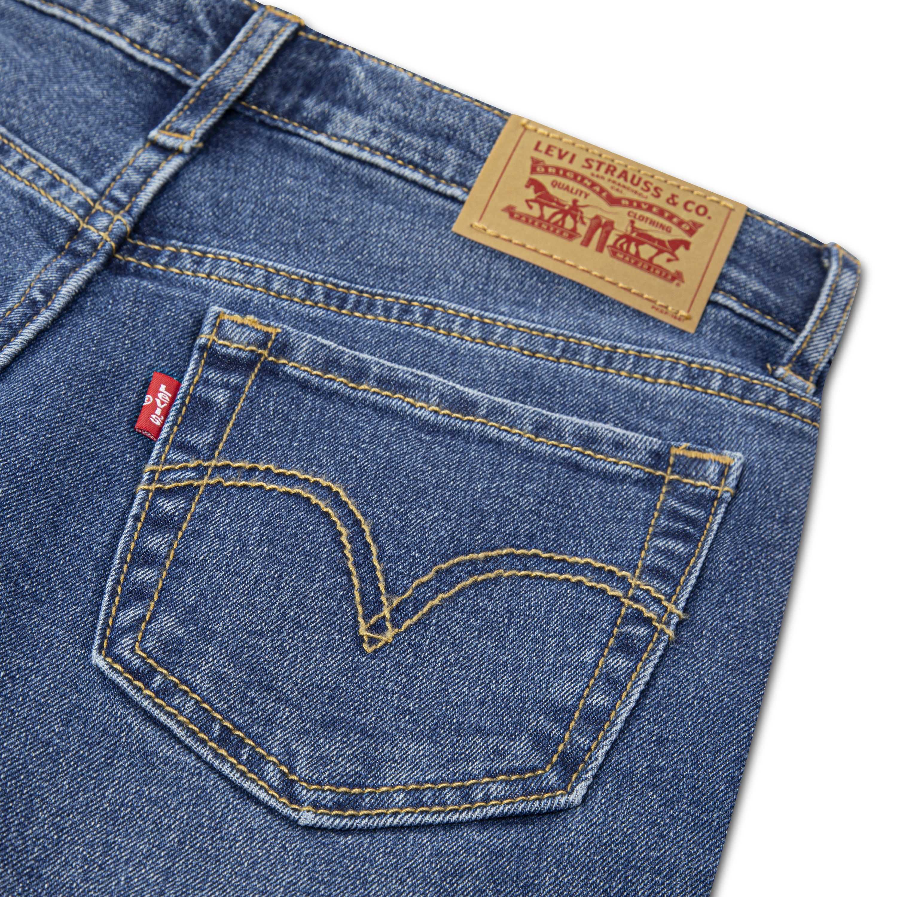 Levi Girls Wide Leg Denim Jean, Sizes 7-16