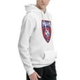 thumbnail image 3 of Miami Fc Men Fleece Hoodie Casual Pullover Sweatshirt With Kangaroo Pocket, 3 of 6