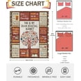 thumbnail image 5 of Book Lovers Gifts Blanket, Gifts for Book Lovers Women, Reading Blanket for Book Lovers, Librarian Gifts for Women Ideas Christmas Birthday Graduation, Book Club Gifts, Best Bookworm Gifts (50x60in), 5 of 6