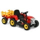 thumbnail image 4 of Costway Tractor para niños de 12 V con cargador de tierra para remolque con control remoto y luces rojas, 4 of 5