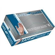 SAFEGUARD Polyethylene Foodservice Gloves, Large, 500 Count