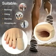 thumbnail image 5 of Nogis 4 Pieces Gel Toe Protectors, Soft Silicone Toe Cover Caps Breathable Cuttable Toe Caps for Men Women Relief Toe Pressure Pain,Corn and Calluses Remover, 5 of 9