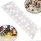 thumbnail image 4 of 2025 White Snowflake Blanket 180x45cm Polyester Soft Warm Holiday Home Decor, 4 of 5
