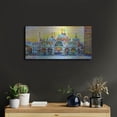 thumbnail image 6 of Luxe Metal Art 'Venice Italy Patriarchal Cathedral Basilica of Saint Mark at Sunset' by Pedro Gavidia, Metal Wall Art, 24"x12", 6 of 10