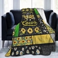 thumbnail image 2 of Just A Girl Who Loves Cows Blanket Cute Cow Sunflower Decor Throw Blanket Gifts for Girls Boys Cow Lover Super Warm Soft Plush Lightweight Fleece Flannel Bedding Blanket for Kids Adults Women 50"X40", 2 of 6