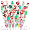 thumbnail image 1 of Mooliwe 48 Unidades de Plumas Multicolor 4 en 1 y 6 en 1 de Navidad, 1 of 6