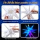 thumbnail image 2 of Luz de estrella de Navidad Compatible con Bluetooth, adorno para árbol de Navidad, luz brillante de estrella, 2 of 8