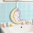 thumbnail image 2 of Yhmxh Cute Hand Towels Kitchen Towel, Bathroom Absorbent Hand Towels with Hanging Loop, Children Hand Towel Animals, Microfiber Coral Fleece Absorbent Hand Towel for Kitchen Bathroom Bedroom, 2 of 7
