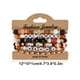 thumbnail image 3 of Decoraciones de Halloween, conjuntos de pulseras de Halloween, paquete de pulseras góticas de cuentas en capas, pulsera elástica apilable con diseño de calabaza araneida y fantasma espeluznante para a, 3 of 6