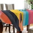 thumbnail image 4 of Yayeee Tablecloths for Rectangular Tables 60 x 108 inch Party Table Cover, Color Striped, 4 of 6