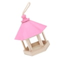 thumbnail image 4 of Comedero para Pájaros de Madera ANGGREK Casita para Loros Colgante Resistente A La Intemperie, 4 of 7