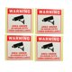 thumbnail image 4 of NUEVO 4 unids / lote Saferance Protector solar impermeable PVC Home CCTV Video Vigilancia, 4 of 8