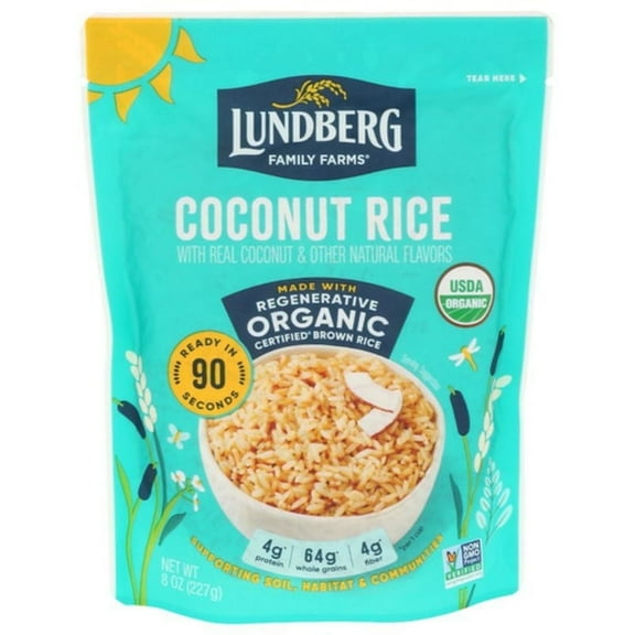 Lundberg Organic Coconut Rice 8 oz Pack of 3