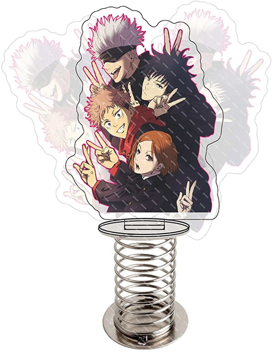 Jujutsu Kaisen Spring Shake Stand Sign Gojo Satoru Itadori Yuji Acrylic 2 Sides - Walmart.com