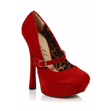 

633-PAYTON-V 6 Fetish Pump In Velvet Shoe