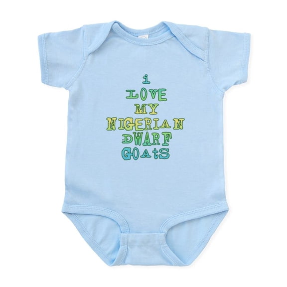 CafePress - Nigerian Dwarf Goats Infant Bodysuit - Baby Light Bodysuit, Size Newborn - 24 Months