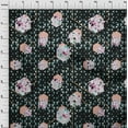thumbnail image 4 of oneOone Velvet Black Fabric Geometric Fabric For Sewing Printed Craft Fabric By The Yard 58 Inch Wide-PU, 4 of 7