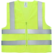 Neiko 53960A High-Visibility Safety Vest with Reflective Strips for Emergency, Construction, and Safety Use, Neon Yellow, XXX-Large